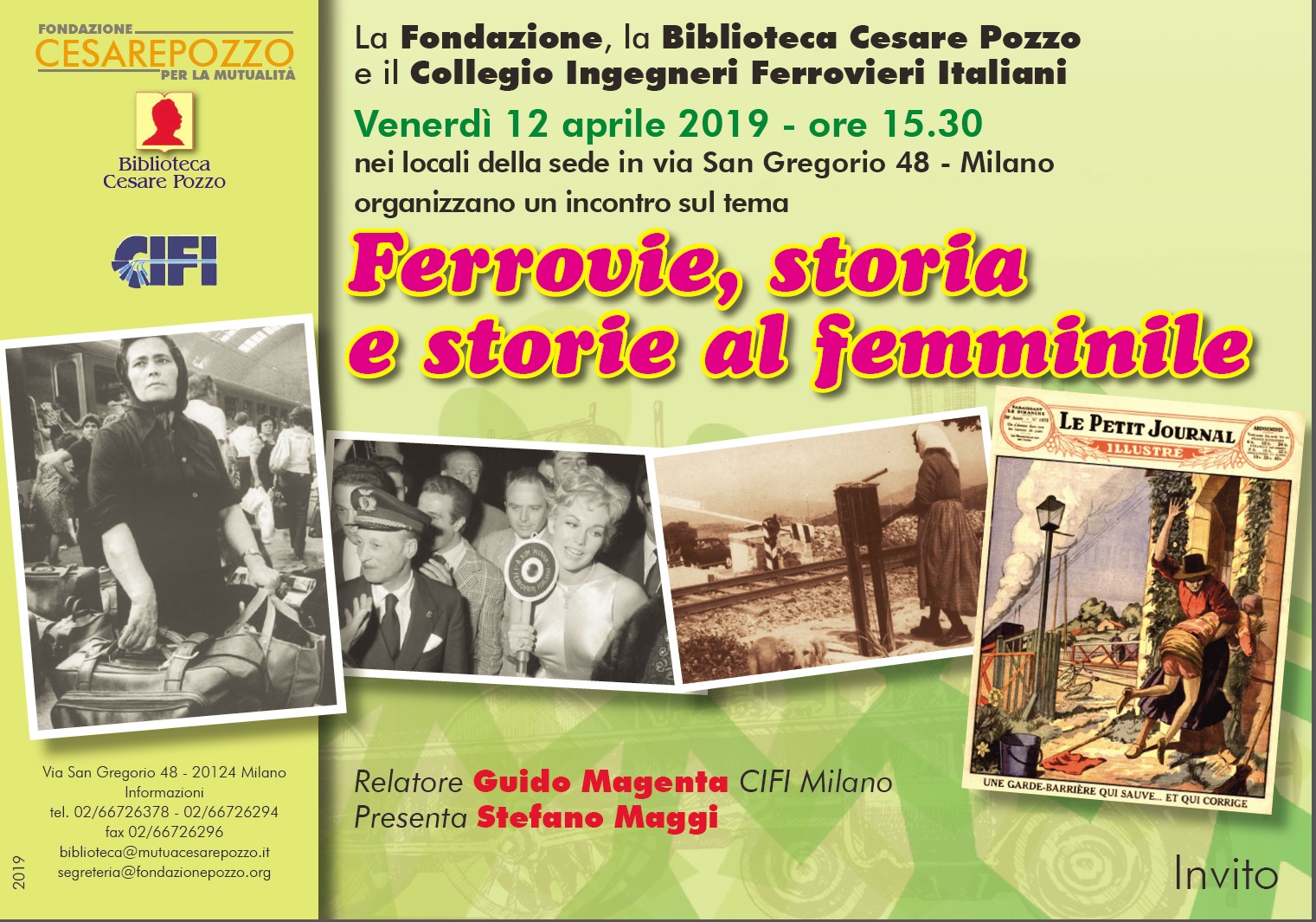 Ferrovie, storia e storie al femminile