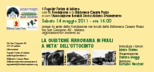 La questione ferroviaria in Friuli a metà dell'Ottocento