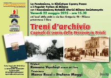 Presentazione del libro Treni d'archivio di Romano Vecchiet