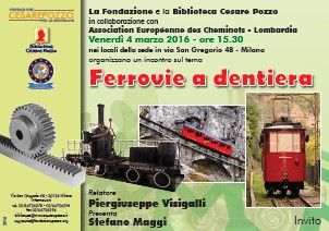 Conferenza di Carlo Ciccarelli: La rete ferroviaria e l'industria delle locomotive in Italia 1839-1913