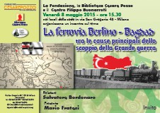 Conferenza di Salvo Bordonaro: La ferrovia Berlino-Bagdad