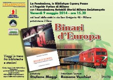 Presentazione del libro Binari d'Europa di Romano Vecchiet