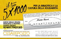 Il tuo 5x1000 per la Fondazione Cesare Pozzo