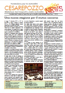 Newsletter della Fondazione Cesare Pozzo