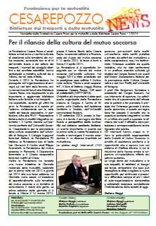 Newsletter della Fondazione Cesare Pozzo